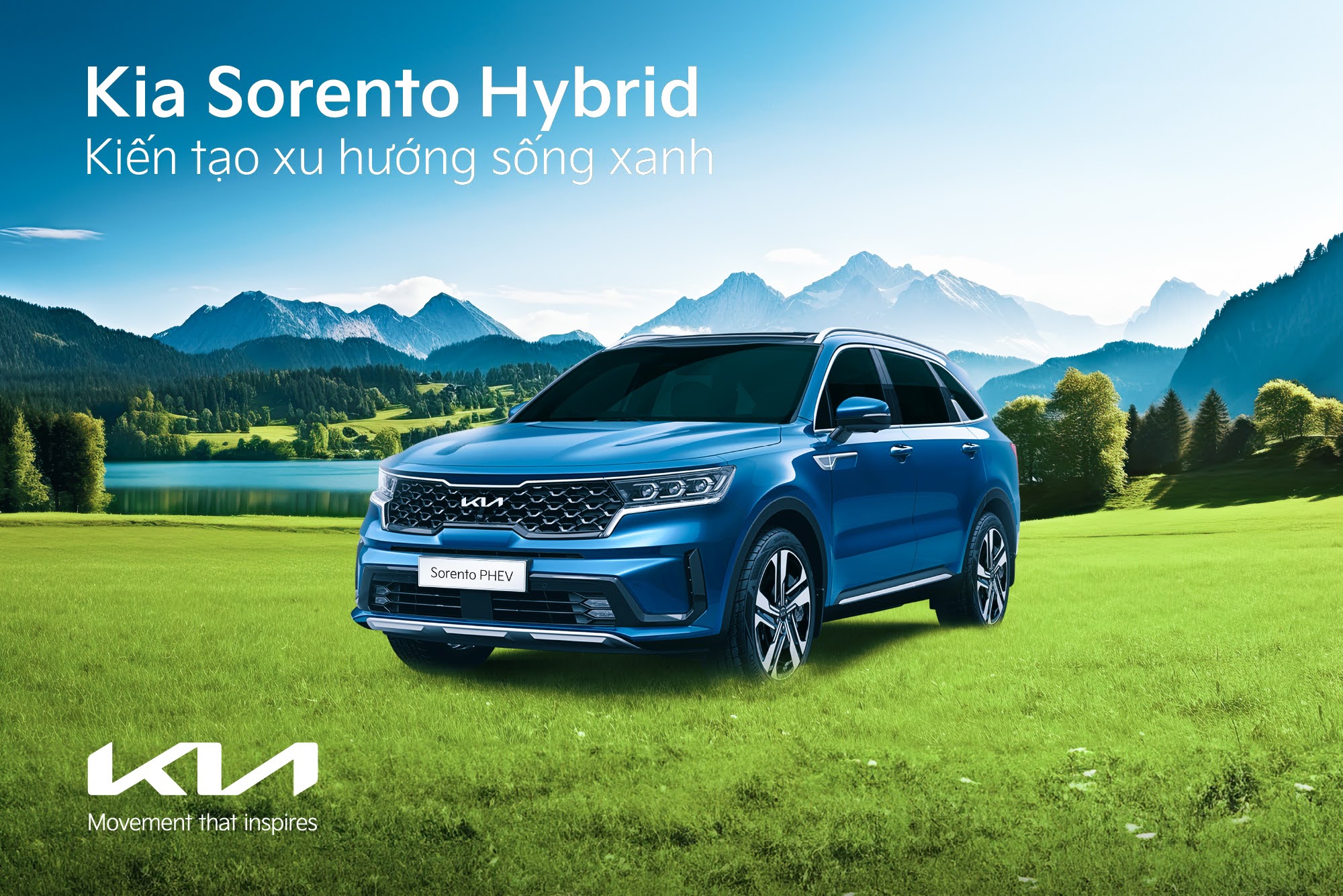 KIA SORENTO HYBRID – Ưu đãi lên đến hàng trăm triệu đồng